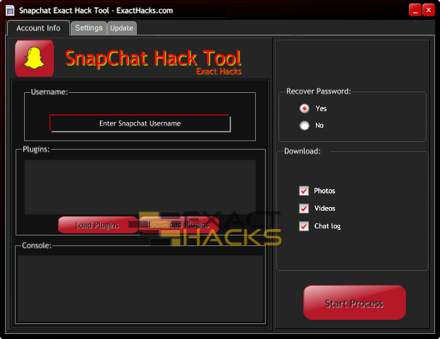 snapchat password hack no verification